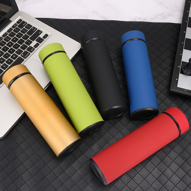 High Quality stainless steel luxury vacuum Insulated thermos cup double Walled travel thermo coffee mug water bottle