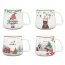 christmas coffee cups Weihnachtstasse Promotional ceramic santa mug, porcelain christmas mug, Christmas cup luxury cups