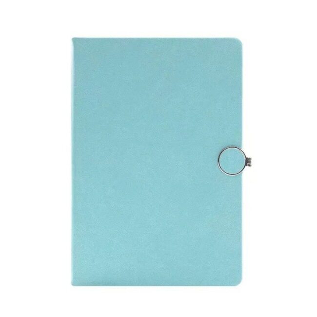 A5 A6 PU Leather Journal 6 Ring Binder Notebook