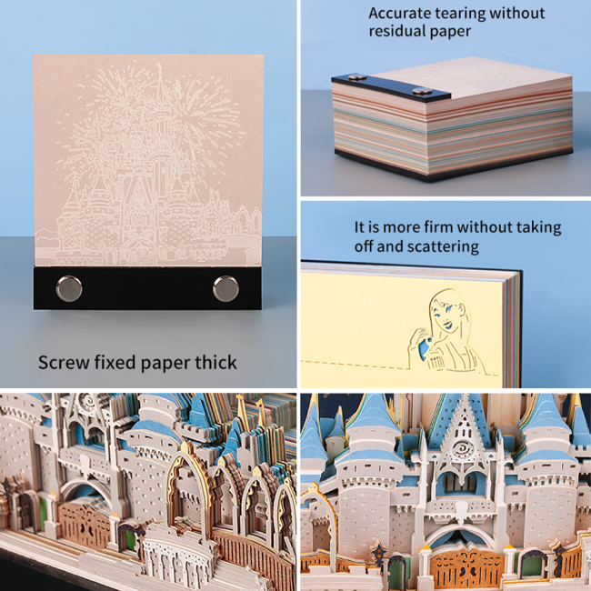 Cinderella Castle Note Pad Paper