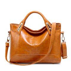 Fashion Messenger Women bag Casual Popular Handbags sac PU Leather Shoulder Bags for women Oil wax Crossbody Bags bolso mujer