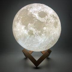 3D Print Moon Lamp Colorful Change Touch Usb Led Night Light Home Decor Creative Gift Christmas gifts