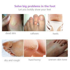 6pc=3pair Exfoliating Foot Mask Pedicure Socks Exfoliation for Feet Mask Remove Dead Skin Heels Foot Peeling Mask for Legs efero