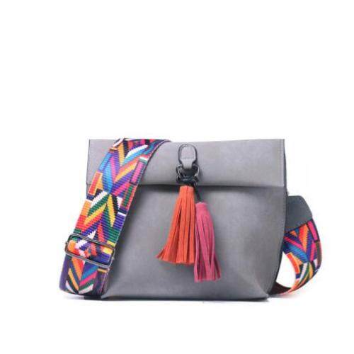 Women's Bag Scrub PU Crossbody Bags Luxury Handbags Women Bags Designer bolso mujer Colorful Strap sac a main femme
