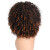 Short curly hair Fashion Curly Human Hair Wig Natura