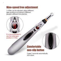 New Electronic Acupuncture Pen Electric Meridians Laser Therapy Heal Massage Pen Meridian Energy Pen Relief Pain Tools