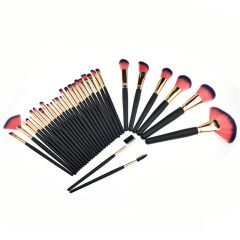 Best selling explosion models 32 makeup brushes Crocodile leather suit Factory direct Exquisite makeup kit