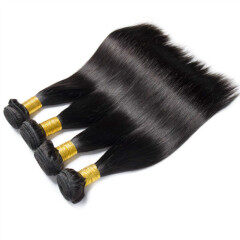 Generic African simulation hair curtain Weave Extension Unprocessed-Black
