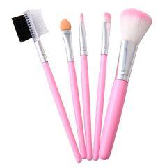 Mini 5 Makeup Brush Set Blush Brush Foundation Brush Eyebrow Brush Comb Beginner Eyeshadow Beauty Tools