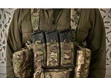 Blue Force Gear triple can mount quick draw M4 magazine bag Blue Force Gear triple can mount quick draw M4 magazine bag