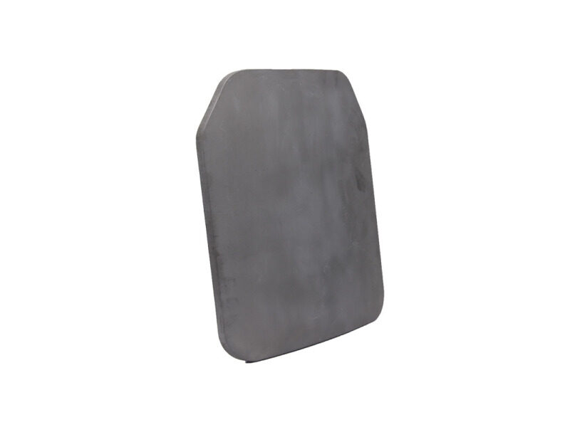 Single-curved lightweight Sintered silicon carbide (SIC) ceramic plate BP2159 for bulletproof plate