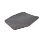 Bulletproof plat Single-curved Sintered silicon carbide (SIC) ceramic plate BP2189 for body armour
