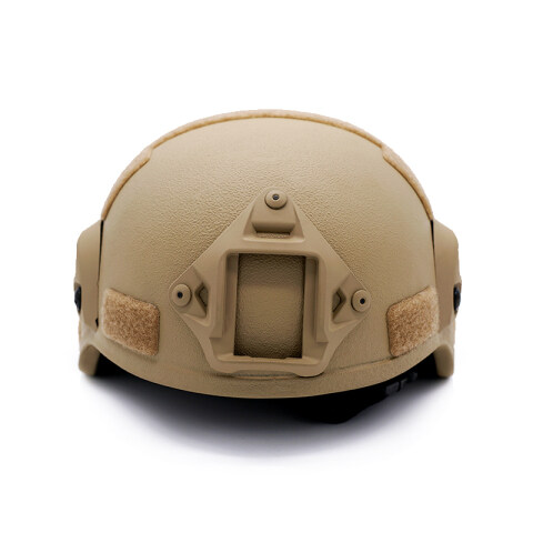 Militêre koeëlvaste helm met Rail Khaki MICH-styl BH1806