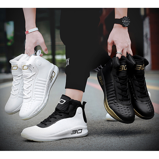 Couple Sports Shoes High To Help Men S Shoes Wear Resistant
