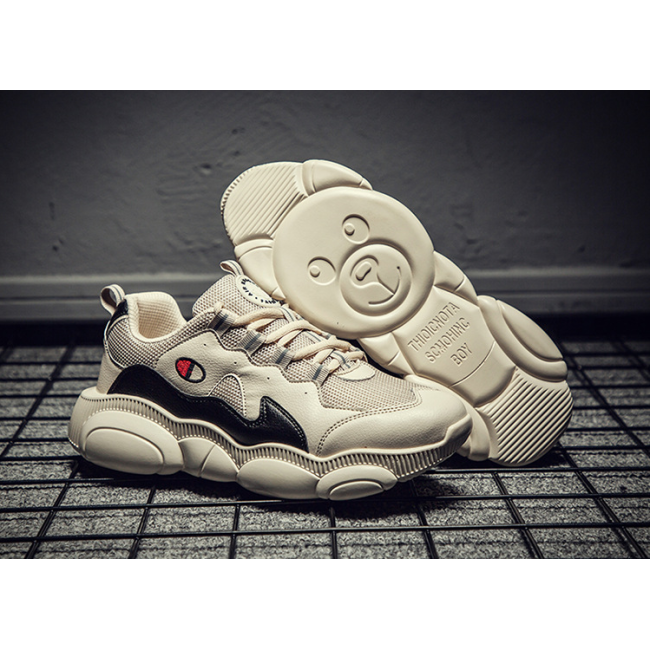 High Quality Casual Bear Shoes Breathable White Shoes Wild Sports Champion Shoes Shoescoolcn