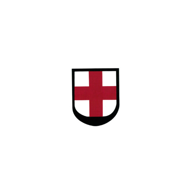 Wwii German Belgian Red Cross Helmet Decal Military Harbor