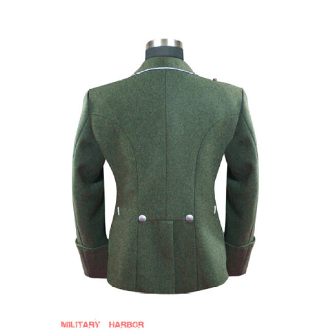 WWII German M34 SS officer field grey wool tunicWool Elite Tunics ...
