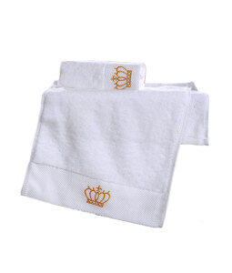 Ultra-soft White Cotton Towel For Bathroom