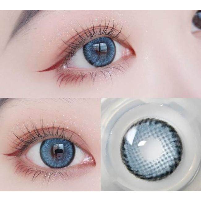 Norko Blue color contact lens contact lenses cycle eye contacts cosmetic lens size 14.5mm