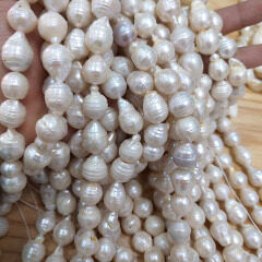 FWP024 Natural freshwater Baroque pearl beads in bulk,high quality loose pearl gemstone with freeform