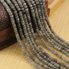 LA5004 Wholesale Faceted Labradorite Rondelle Beads,Labradorite roundelAbacus Beads