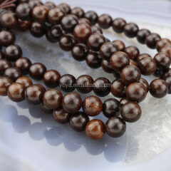 SB0704 Wholesale Natural Aromatic Wood Beads, Natural Brown Wooden Beads