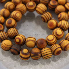 SB0698 Hot Sale Dark Natural Wooden Beads,Brown Grain Grainy Wood Beads,Stripe Wood Round Beads