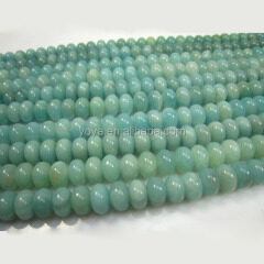 AM0904 Stone rondelle beads,amazonite abacus rondelle beads