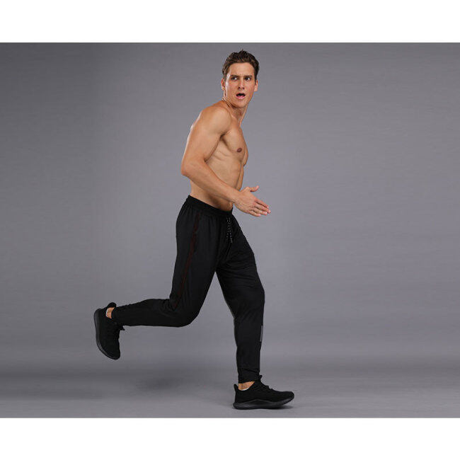 Thin sports quick drying breathable running fitness training pants