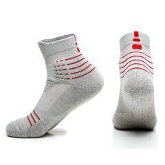 custom wholesale men anti slip professional basketball socks cycling running socks