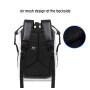Factory New design Rolltop Dry Bag Backpack with Reflective strap Transparent pocket Waterproof PVC Backpack
