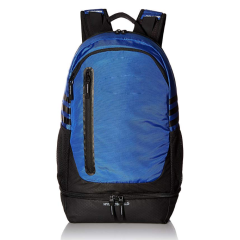 Custom print sports backpack with shoes compartment