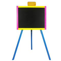 XL10135 planche à dessin pour enfants peinture conseil en bois jouets debout un chevalet de tableau noir en bois de conception