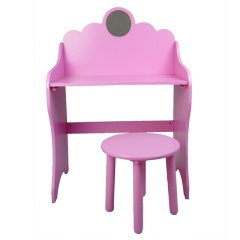 XL10207 Enfants Jouets New Style Kids 'Craft Bureau / Bureau et chaises pour enfants La coiffeuse et sa chaise