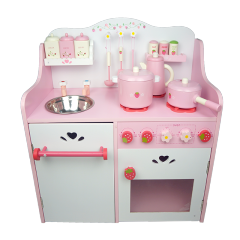 XL10228 новый дизайн клубника кухонные игрушки деревянные игрушки для девочек оптом кухонные игрушки модные кухонные игрушки