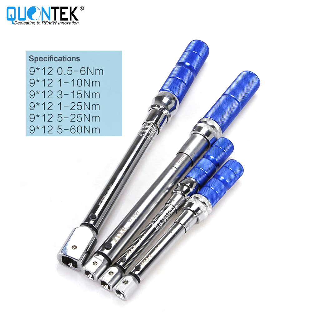 Torque wrench with 16 hex size bit designed for 2.25 connectors 0.5