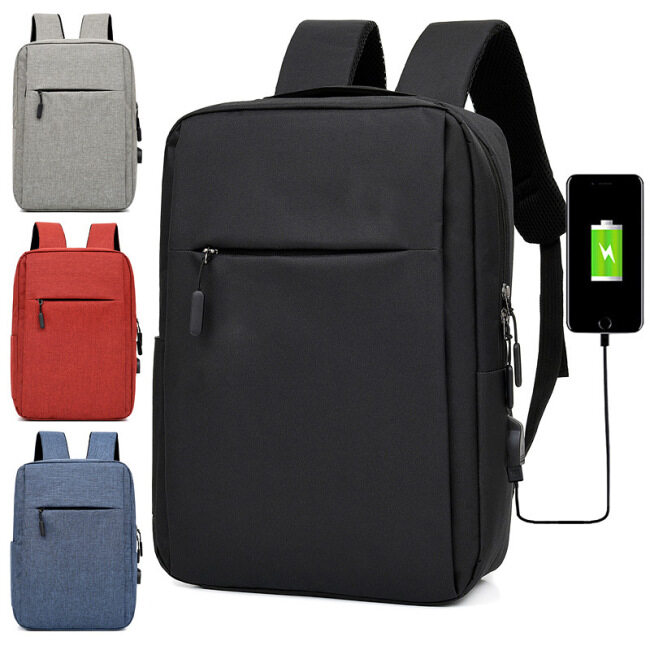 Millet printed backpack men's 15.6 inch computer backpack multi function USB charging anti theft business bag customization
