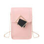 Factory direct sales: New Korean version of single shoulder straddle small square bag women's fashion mobile phone zero wallet