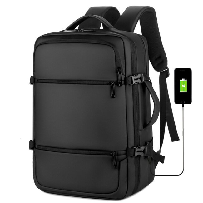 OEM customized new business commuting USB multifunctional waterproof student travel men's computer backpack Backpack