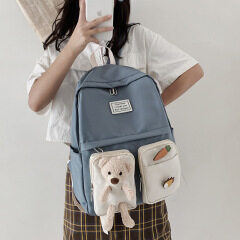Schoolbag female original residence ulzzang campus middle school students primary school girls' heart Backpack