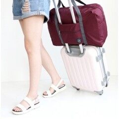 Travel Portable boarding bag Korean travel storage bag folding single shoulder travel bag sorting bag luggage bag storage bag