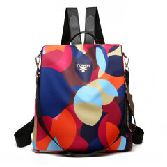 Women's bag 2020 waterproof Oxford backpack women's new leisure backpack student outdoor travel schoolbag