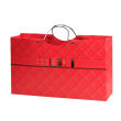 Double red wine bag / red