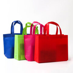 Non woven plastic bag customized shopping bag customized advertising gift bag customized three-dimensional non-woven bag in stock