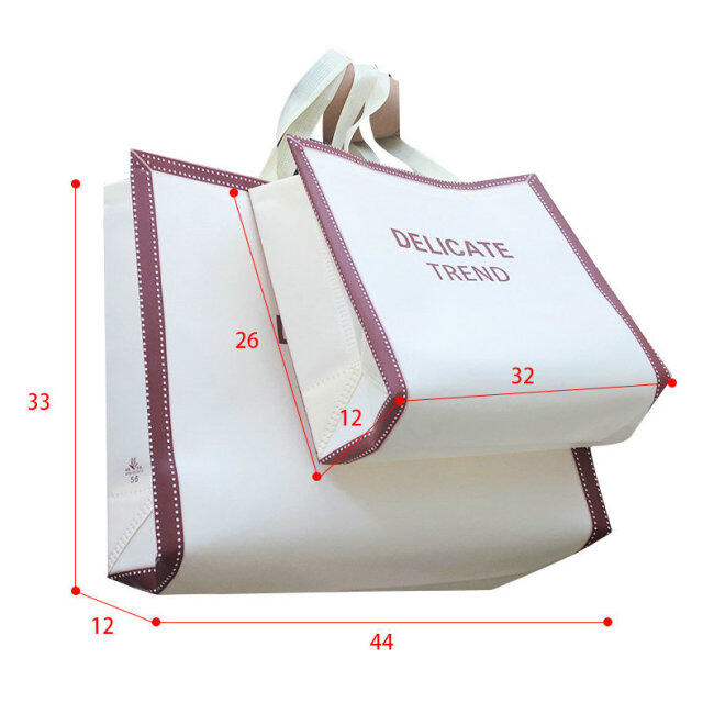 Spot non woven clothing bag advertising shopping bag handbag custom clothing bag non woven gift packaging bag