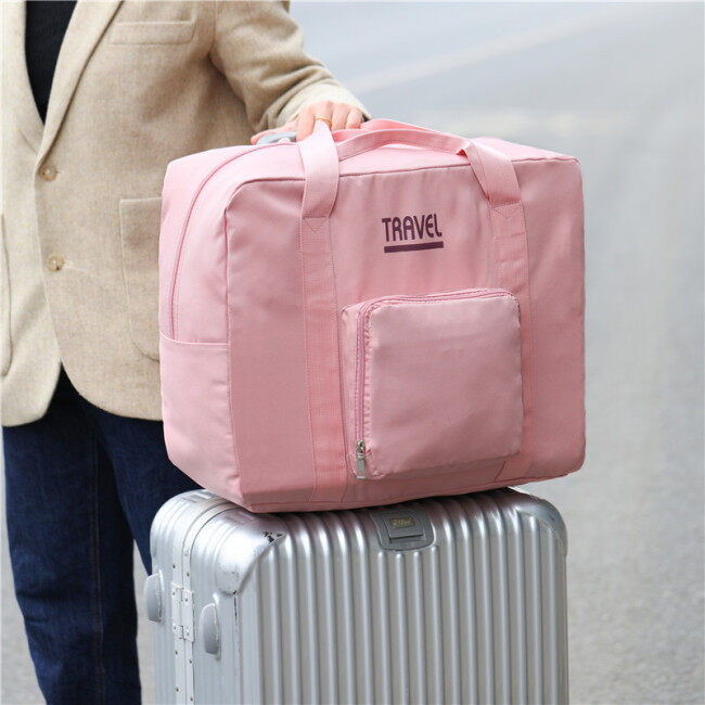 New large capacity travel storage bag single shoulder storage bag portable folding bag aircraft bag gift bag spot wholesale