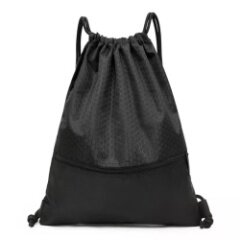 420D Waterproof Polyester Nylon Drawstring Bag/Wholesale Drawstring Backpack/Promotional Kids Custom Drawstring Bag