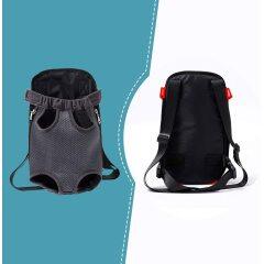 Hands-Free Dog Travel Backpack Pet Backpack Safe for Walking Hiking Bike and Motorcycle