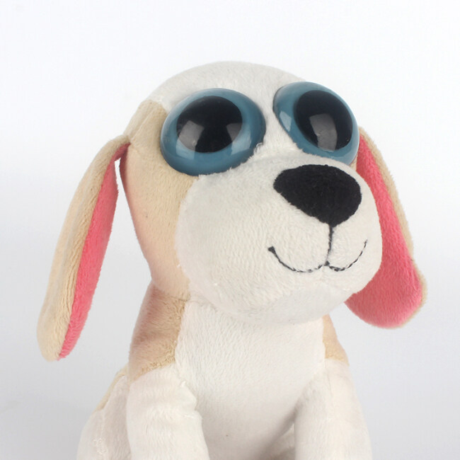 pink husky stuffed plush toy dog for kids