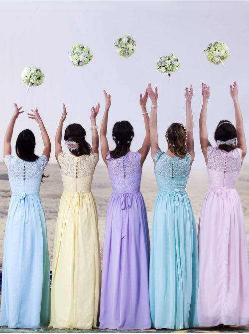 Colorful Bridesmaid Dresses Make Your Wedding Splendid